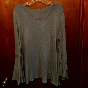 Long Bell Sleeve Top